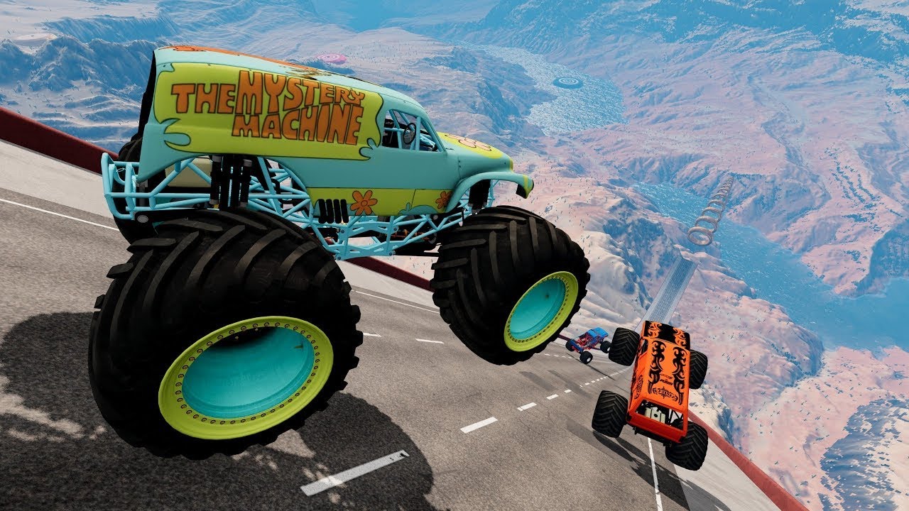 LIVE 071 | Random Car - Epic Car Jumps & Crashes - BeamNG.Drive