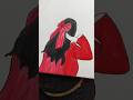 girl painting 🖌️🎨 ideas #shortsfeed #art #satisfyling #drawing #viralvideo #painting #shorts #reels