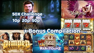 50x Challenge on Tome of Madness + Bonus Compilation + Sub big wins screenshot 4