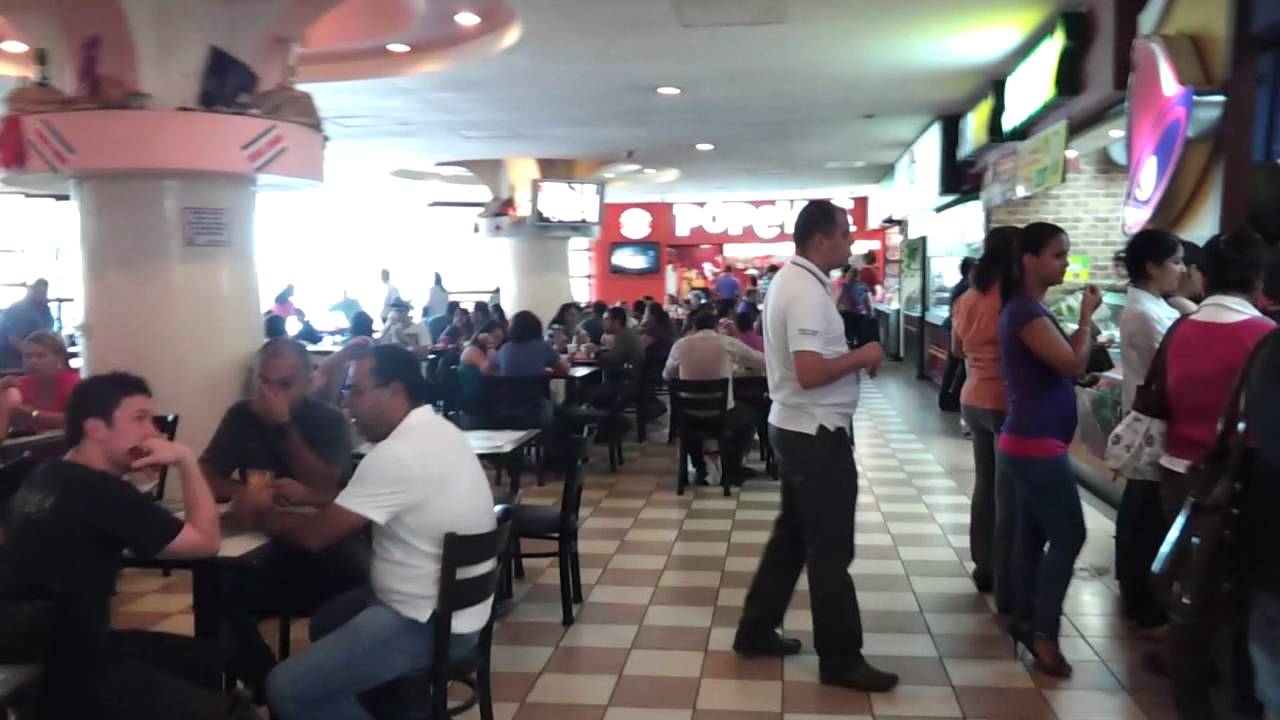 mall food court - YouTube