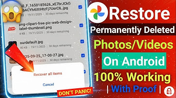 How To Recover Permanently Deleted Photos/Videos On Android | Restore Deleted Pictures From Android