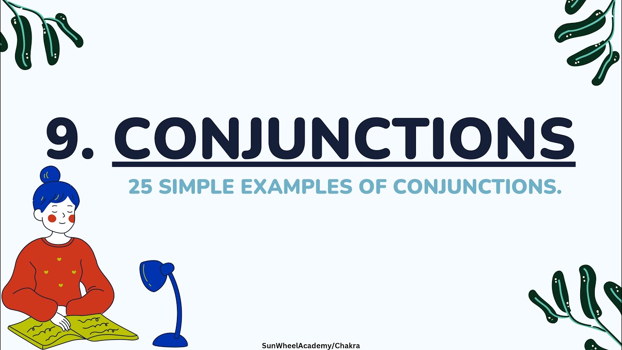 Conjunctions|25 simple examples of conjunctions. - YouTube