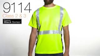 Video of Kishigo Black Series Class 2 T-Shirt