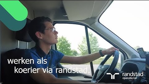 Werken als koerier via Randstad