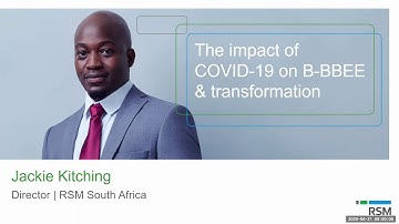 Part 2: The impact of COVID-19 on B-BBEE & transformation