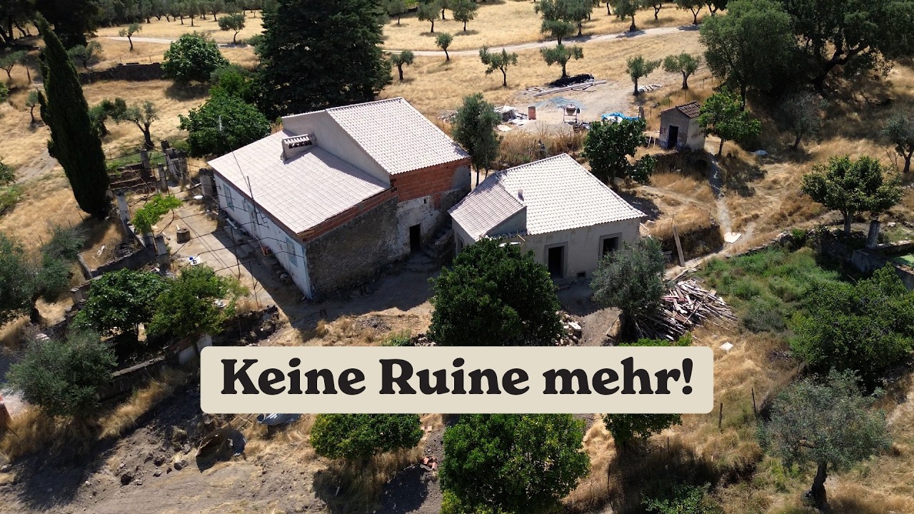 Unserem Traum Schritt für Schritt näher: Hausbau-Update in Portugal