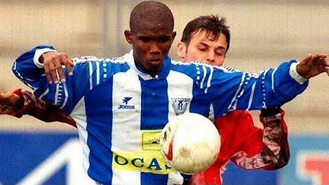 Young Samuel Eto'o' in CD Leganés 1997/98