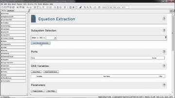 MapleSim: Extract and Manipulate Equations