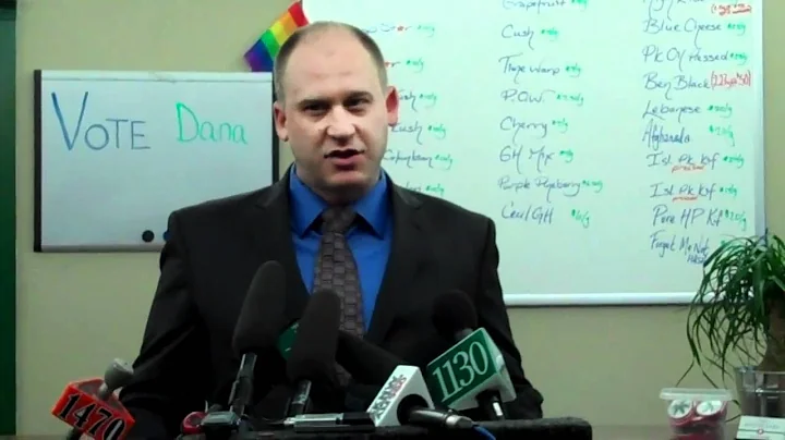 Dana Larsen announces B.C. NDP leadership bid