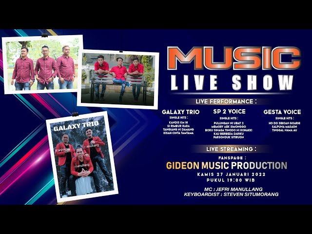 Live Streaming GIDEON MUSIC PRODUCTION - GIDEON MUSICA OFFICIAL 2022 class=