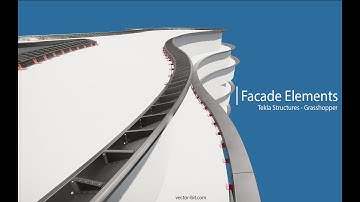 Facade Elements - Fassadenelemente (Tekla Structures- Grasshopper)