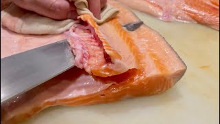 How To Fillet A Whole Salmon