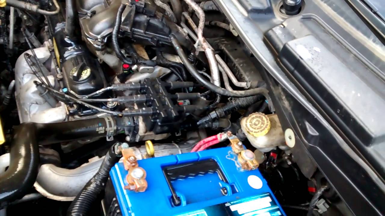 2010 Dodge Grand Caravan Coolant Leak - YouTube