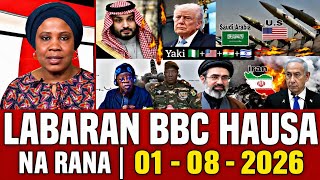 #BBC HAUSA LABARAN YAU NA safe 01-08-2026 labaran niger na juyin mulki #bbchausa #labaranyau 