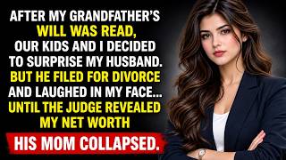 My Husband Filed for Divorce and Laughed—Until the Judge Revealed My $28.7M Inheritance