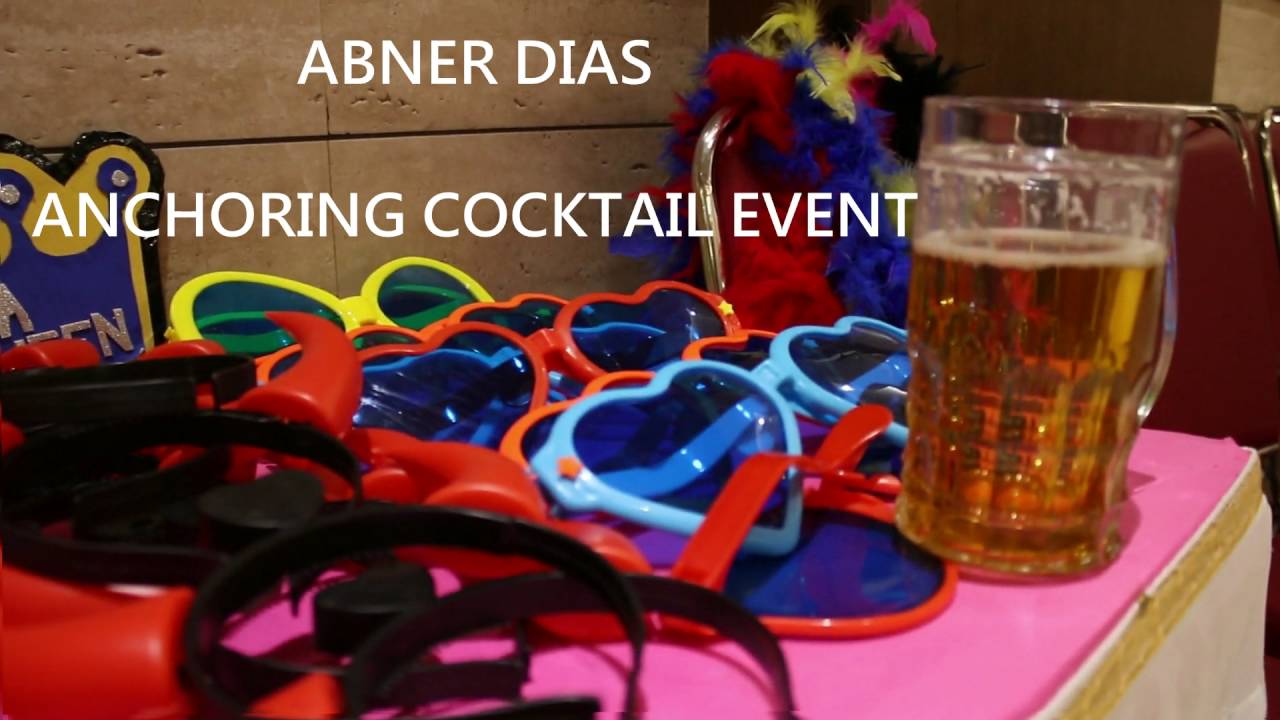Anchoring/Hosting/Emceeing A Cocktail Party by TV Anchor Abner Dias 9892868697