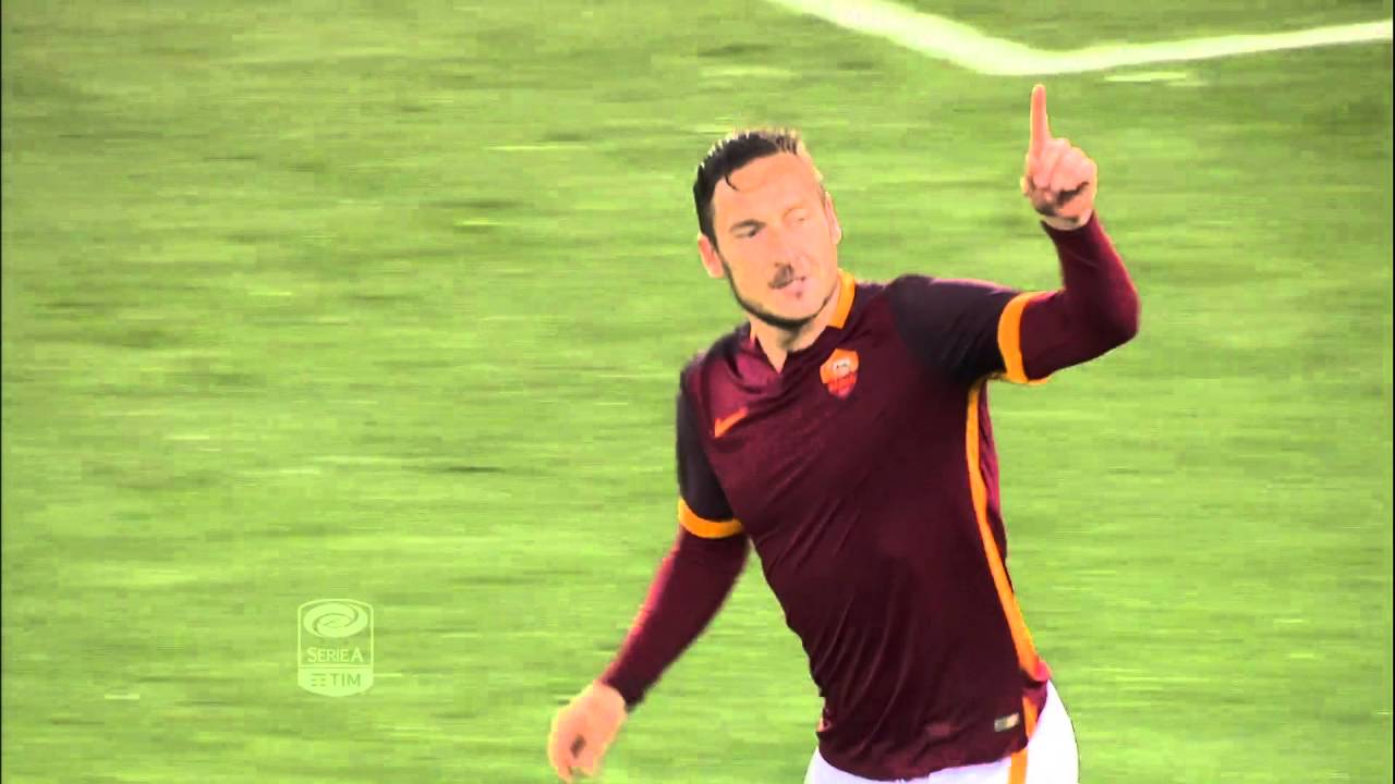Il gol di Totti (86') - Roma - Torino - 3-2 - Giornata 34 - Serie A TIM