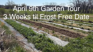 April 9th Garden Tour - 3 Weeks til Frost Free Date! 