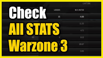 How to See All Stats & Leaderboards in Warzone 3 (Reset & Warzone 2 Stats)