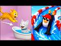 Flip Pounce VS Aquapark io All Levels SpeedRun Gameplay