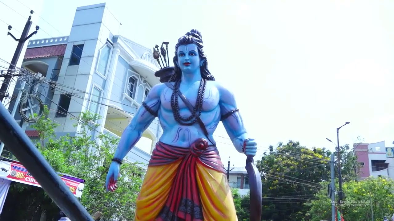 Sri Rama Navami Shobhayathra traeaser 2022 By Pallapu Govardhan Raj Khairatabad, Constituency, Hyd