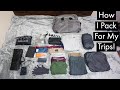 How I Pack For My Trips! Featuring the Pakt One Bag