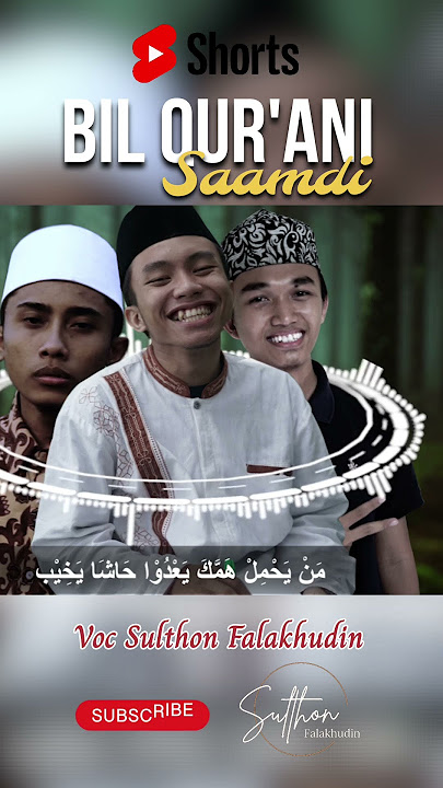 Bil Qur'ani Saamdi (Banjari) Sulthon Falakhudin #bilquranisaamdi #banjari #cover #shorts #sholawat