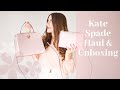 Kate Spade Haul and Unboxing // Kate Spade Spring Fashion // ALONG CAME ABBY