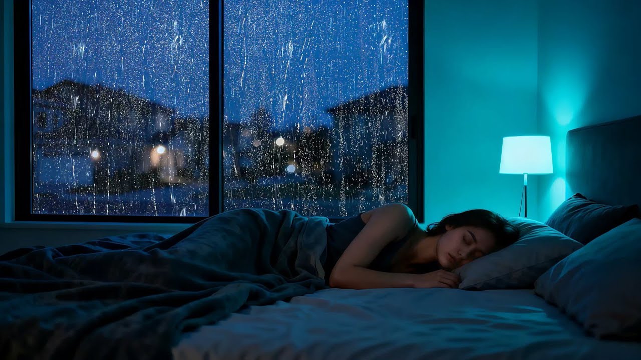 Peaceful Rain at Night 🌧️ Deep Calm for Sleep & Relaxation