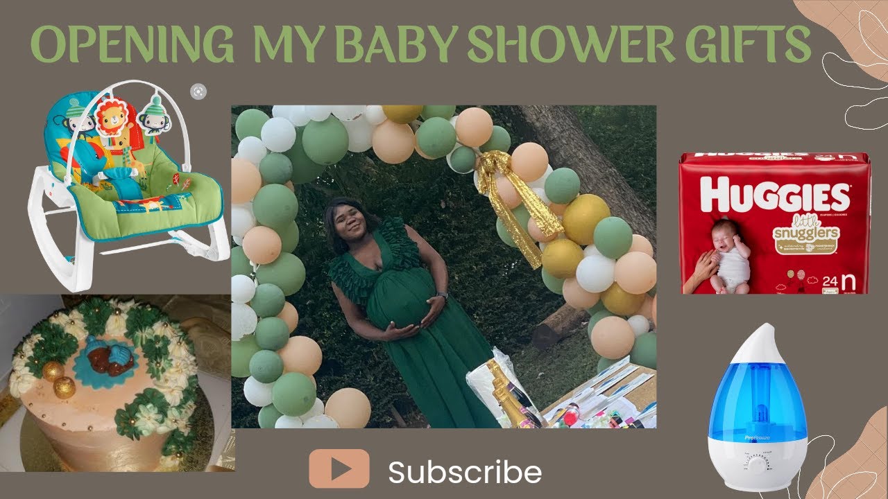 OPENING MY BABY  SHOWER GIFTS// BABY SHOWER HAUL //Samuels  Unscripted