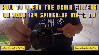 How to Clean the Drain Filters on a 124 Spider or MX-5 ND screenshot 1