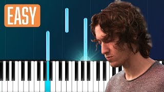 Dean Lewis - "Waves" 100% EASY PIANO TUTORIAL chords