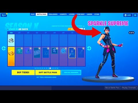 Vidéo: Changements De Skins Et De Cartes Du Battle Pass De La Saison 10 De Fortnite, Notamment Catalyst, Yond3r, Sparkle Supreme Et Tier 100 Ultima Knight