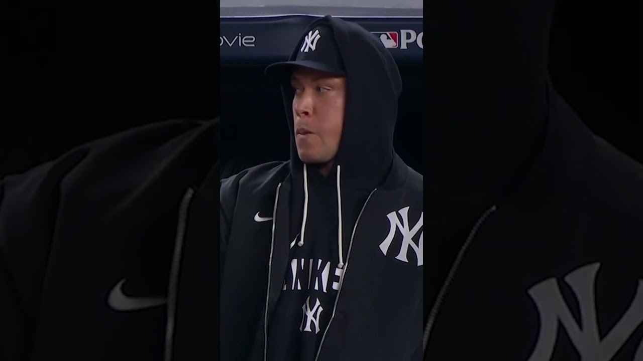 Yankees announced all of their players during introductions, including inactives, except Judge.