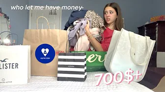 SUMMER CLOTHING HAUL (ft. @aelfriceden_official ) | emma_and_georgia #foryou #viral #haul #vlog