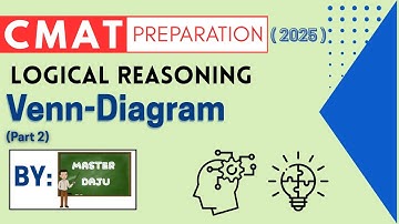 CMAT Logical reasoning || Venn-Diagram || ( Part-2) || CMAT 2025 ||