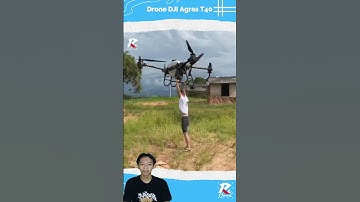 Thumbnail of Kekuatan Drone DJI Agras T40 mampu mengangkat orang #viral_video #viralshorts #viral #shortsvideo