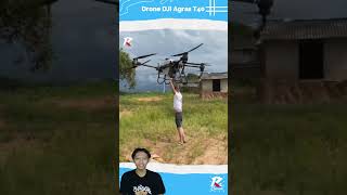 Kekuatan Drone DJI Agras T40 mampu mengangkat orang #viral_video #viralshorts #viral #shortsvideo