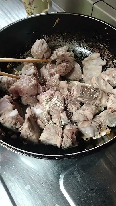 Ginisang Pork (Buto Buto) #asmr #cooking #pork