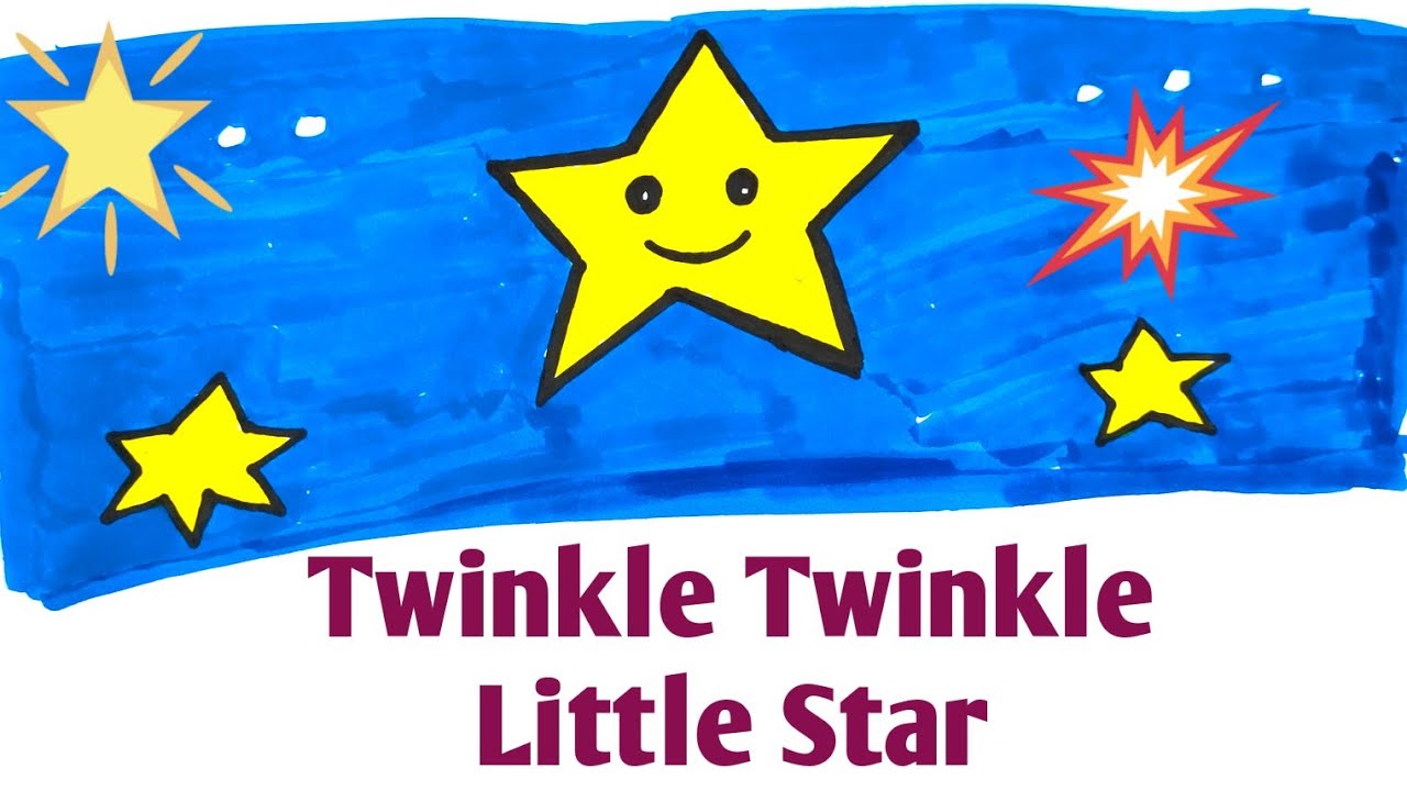 Twinkle Twinkle Little Star | Nursery Rhymes For Kids | Singing ...