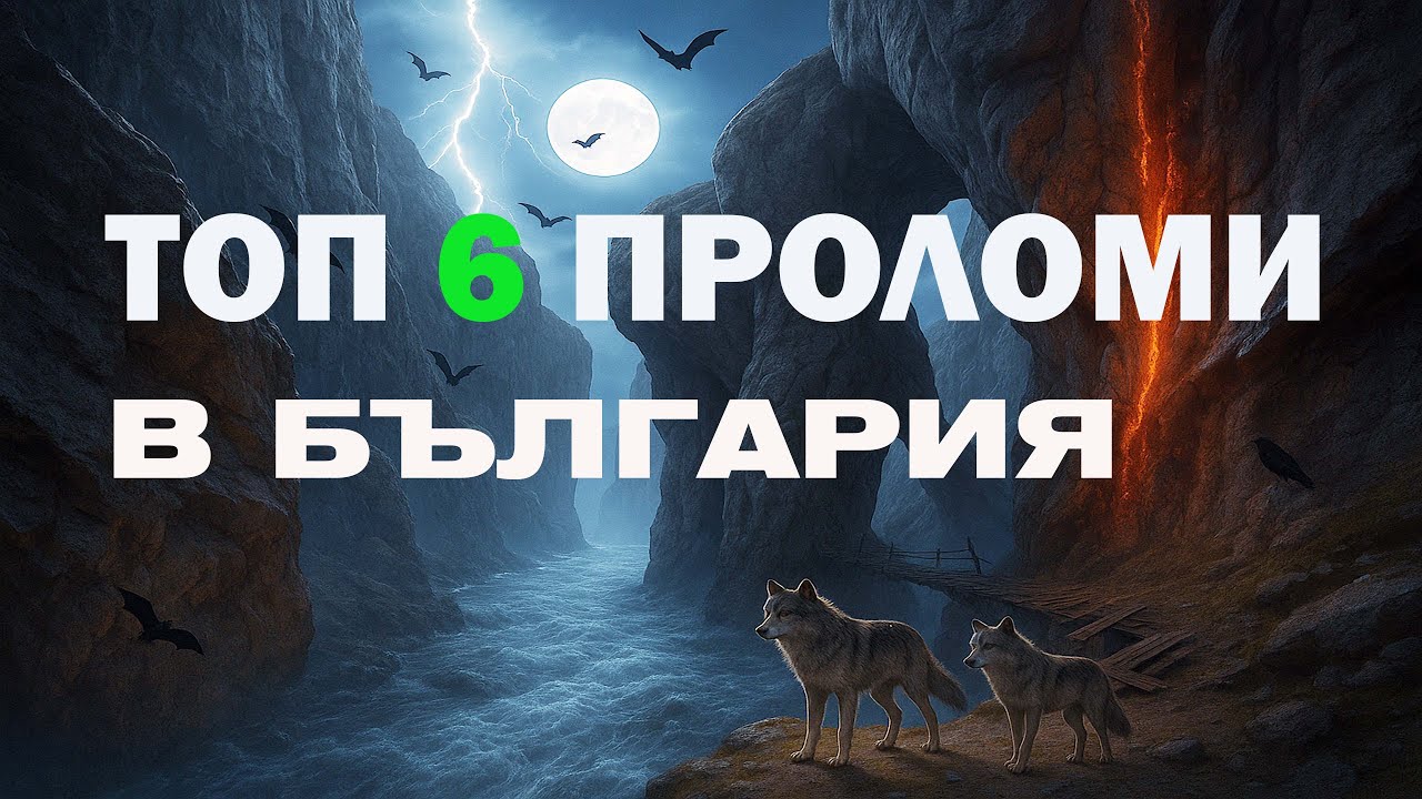 6-ТЕ НАЙ-ЗРЕЛИЩНИ ПРО̀ЛОМА В БЪЛГАРИЯ 🌄