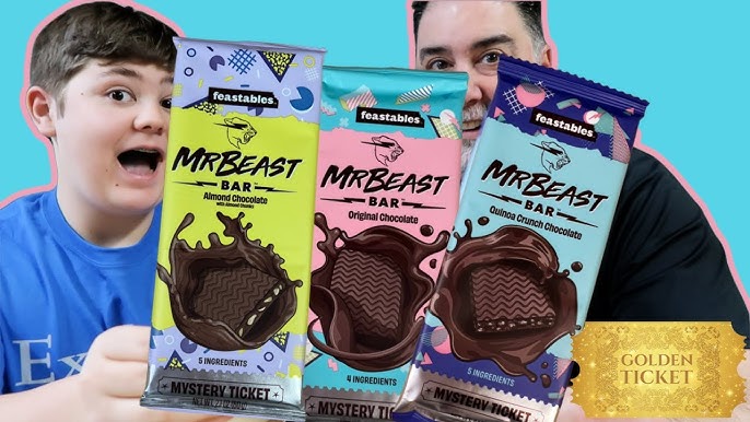 MrBeast introduces Feastables chocolate bars