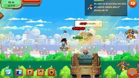 Ngọc rồng online: đệ tử MaSenKo kéo win doanh trại( max vip)