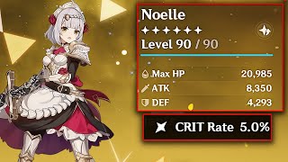 Noelle No Crit Only Attack | Genshin Impact