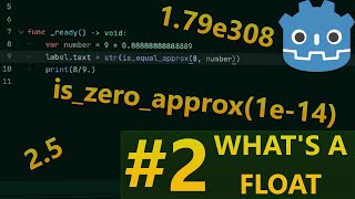Godot numbers #2 | Floats