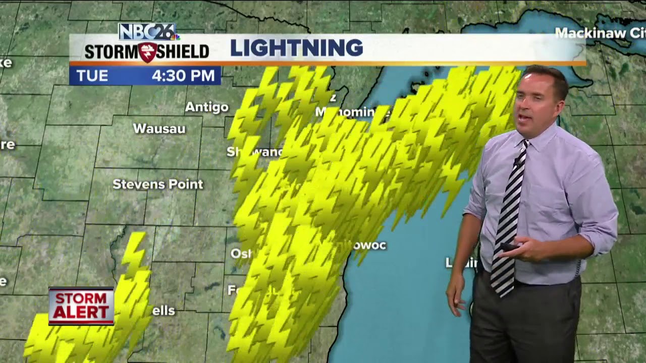 NBC26 Storm Shield weather forecast