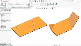How to Sketched bend in Solidworks Sheet metal Tutorial