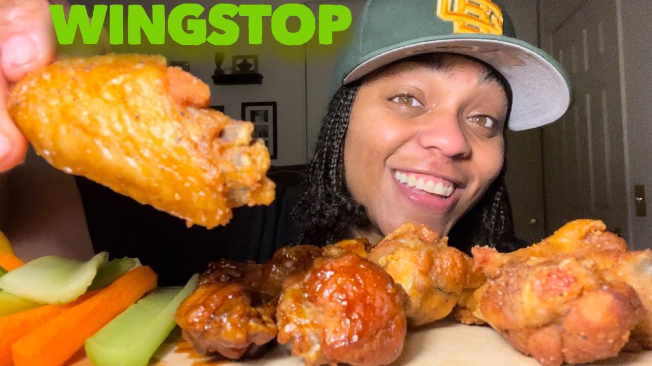 WINGSTOP MUKBANG *NEW* CRUNCH TIME FLAVOR MY LAST DAY IN CALI 😩 YouTube