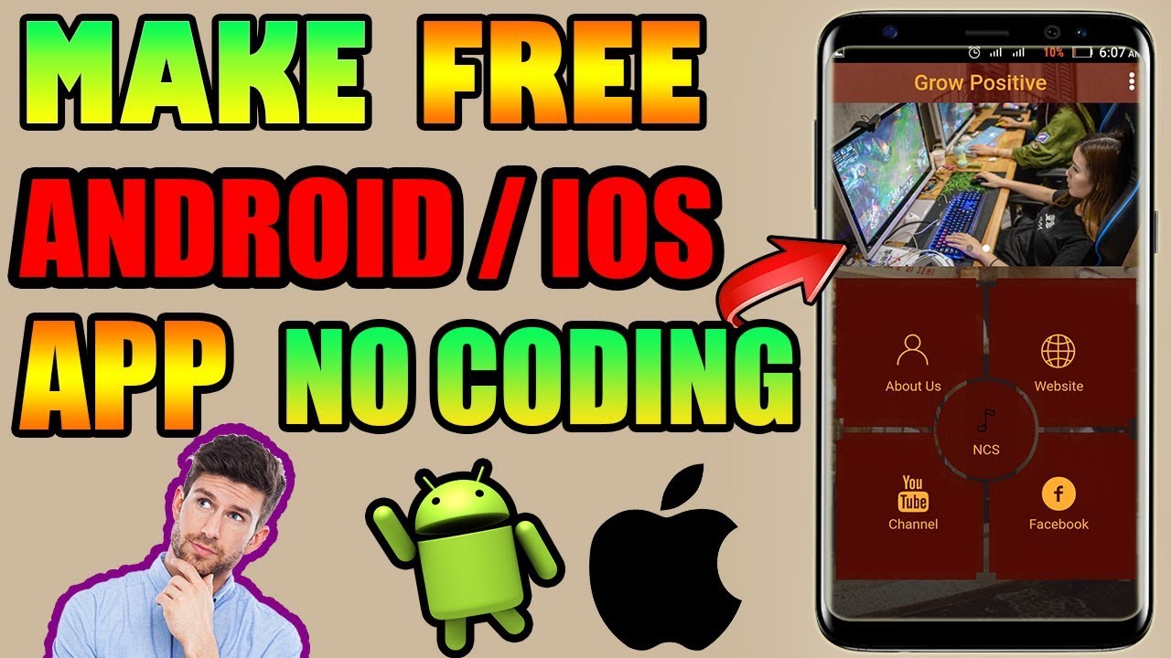 How To Make Free Android/IOS App - Without Coding - Appy Pie