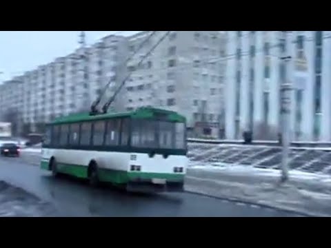 Видео: Архангельский троллейбус в 2007 году